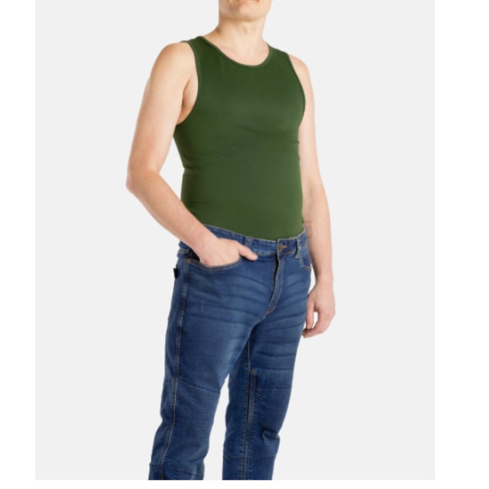 No Limbits Adaptive Men's Olive Sensory Compression Tank